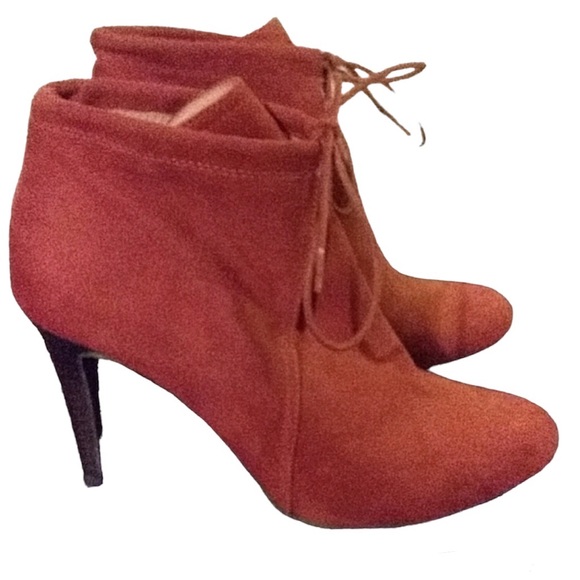 Charming Charlie Shoes - 🍁 Burnt Orange Booties